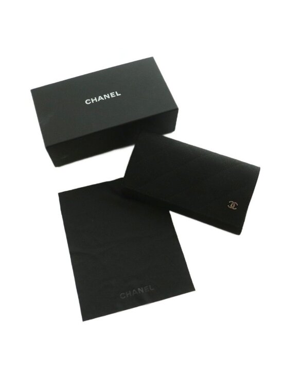 Chanel CC Logo Sunglasses Self Frame Gradient Lens 57 Black OH Eyewear